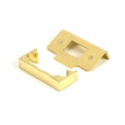 Polished Brass ½" Rebate Kit for Tubular Mortice Latch - Latches - From The Anvil - Yester Home
