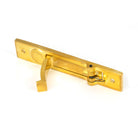 Polished Brass 125mm x 25mm Edge Pull | From The Anvil-Cabinet Pulls-Yester Home