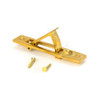 Polished Brass 125mm x 25mm Edge Pull | From The Anvil-Cabinet Pulls-Yester Home