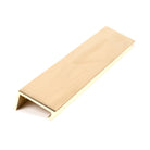 Polished Brass 200mm Plain Edge Pull | From The Anvil - Cabinet Pulls - From The Anvil - Yester Home