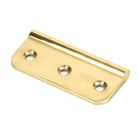 Polished Brass 3" Dummy Butt Hinge (Single) | From The Anvil - Butt Hinges - From The Anvil - Yester Home