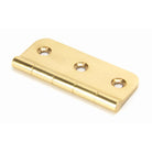 Polished Brass 3" Dummy Butt Hinge (Single) | From The Anvil - Butt Hinges - From The Anvil - Yester Home
