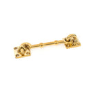 Polished Brass 4" Cabin Hook | From The Anvil-Cabin Hooks-Yester Home