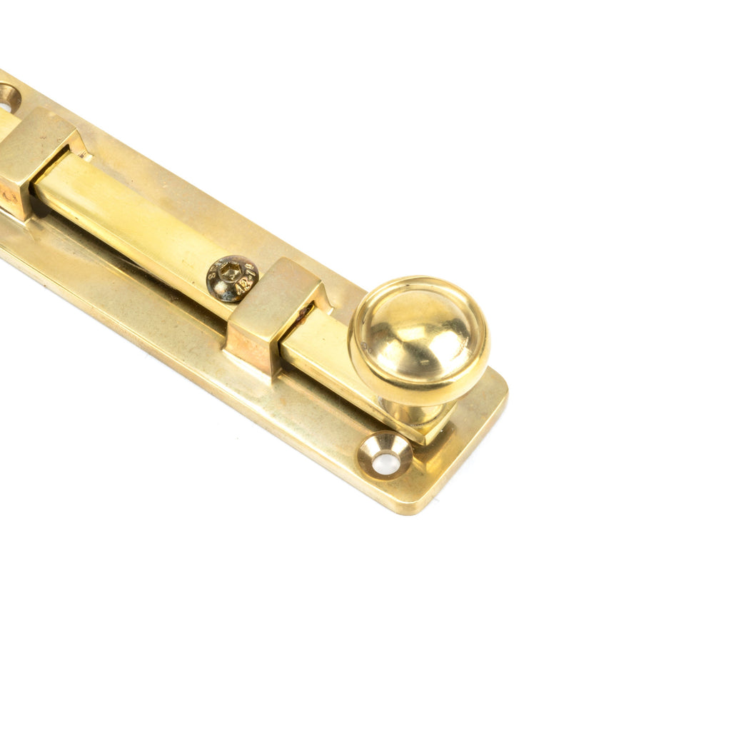 Polished Brass 4" Universal Bolt | From The Anvil-Bolts-Yester Home