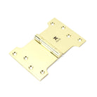 Polished Brass 4" x 4" x 6"  Parliament Hinge (pair) ss | From The Anvil - Parliament Hinges - From The Anvil - Yester Home