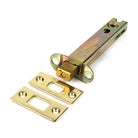 Polished Brass 5" Heavy Duty Tubular Deadbolt - Deadlocks & Deadbolts - From The Anvil - Yester Home