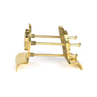 Polished Brass 50mm Euro Door Pull (Back to Back fixings) | From The Anvil - Euro Pulls - From The Anvil - Yester Home