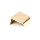 Polished Brass 50mm Moore Edge Pull | From The Anvil - Cabinet Pulls - From The Anvil - Yester Home