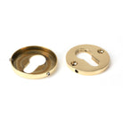 Polished Brass 52mm Regency Concealed Escutcheon | From The Anvil - Euro Escutcheons - From The Anvil - Yester Home
