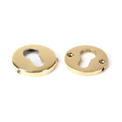 Polished Brass 52mm Regency Concealed Escutcheon | From The Anvil - Euro Escutcheons - From The Anvil - Yester Home