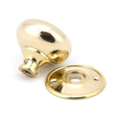 Polished Brass 57mm Mushroom Mortice/Rim Knob Set | From The Anvil - Mortice Knobs - From The Anvil - Yester Home