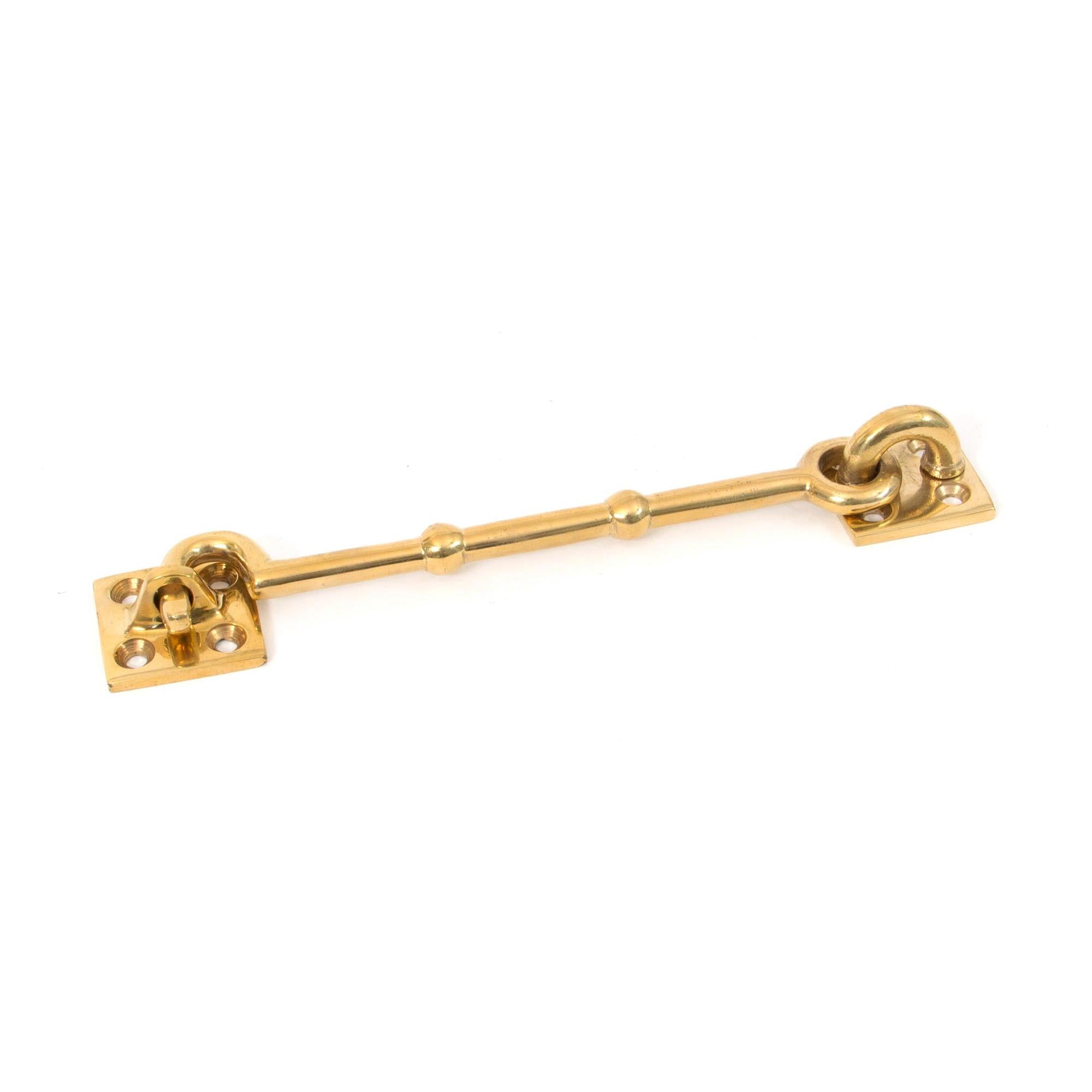Polished Brass 6" Cabin Hook | From The Anvil - Cabin Hooks - From The Anvil - Yester Home