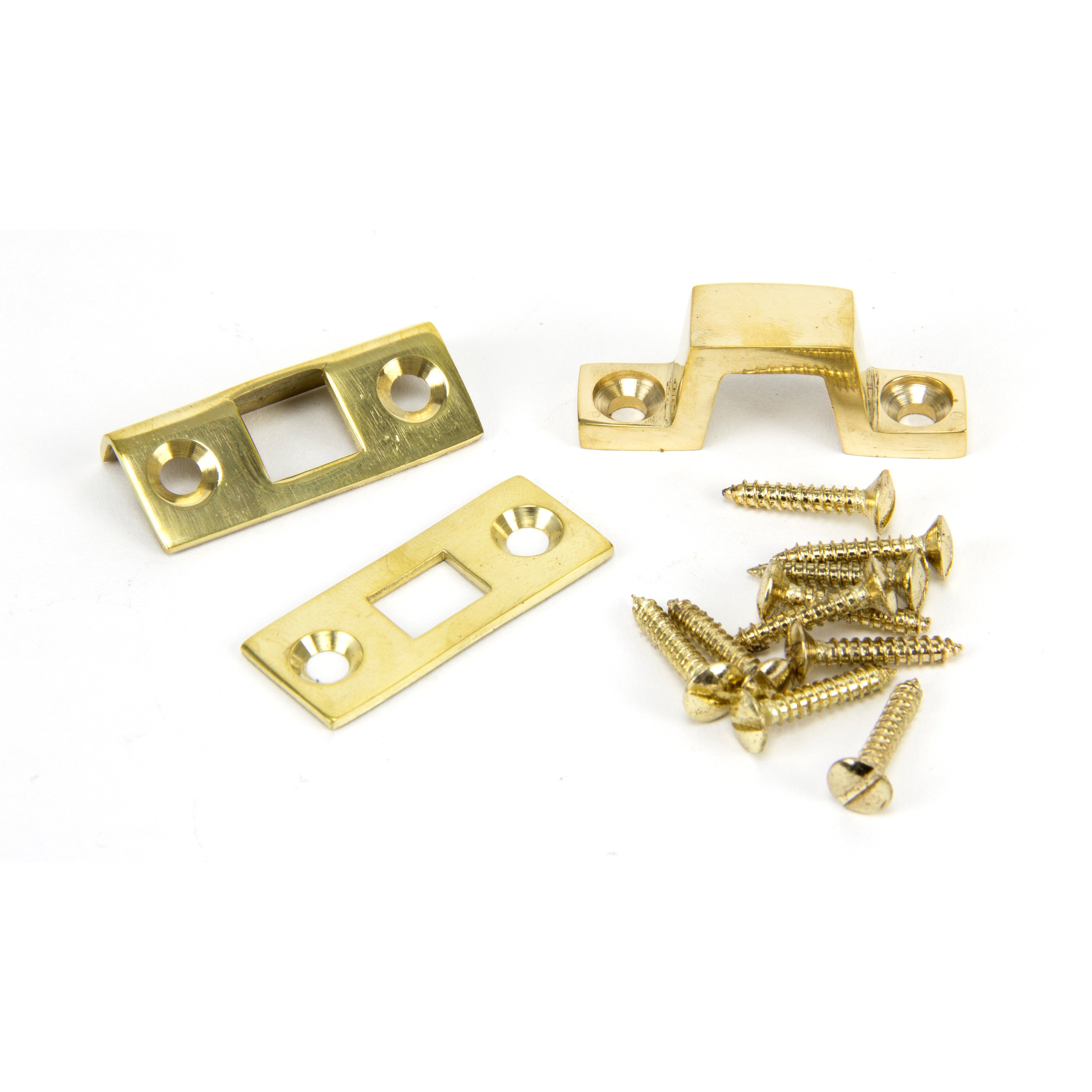 Polished Brass 6" Universal Bolt | From The Anvil-Bolts-Yester Home
