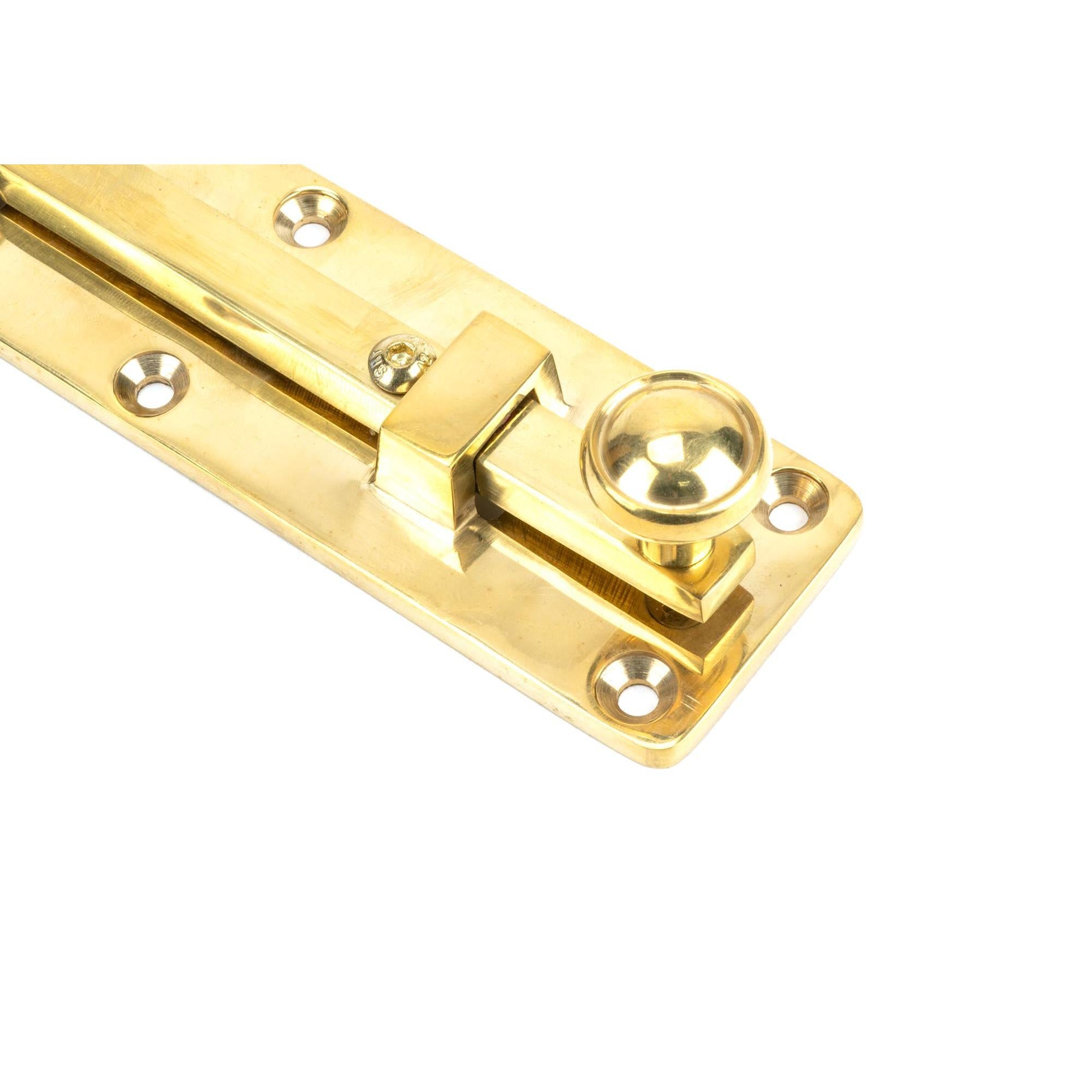 Polished Brass 6" Universal Bolt | From The Anvil - Bolts - From The Anvil - Yester Home