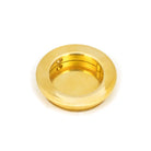 Polished Brass 60mm Plain Round Pull | From The Anvil - Cabinet Pulls - From The Anvil - Yester Home
