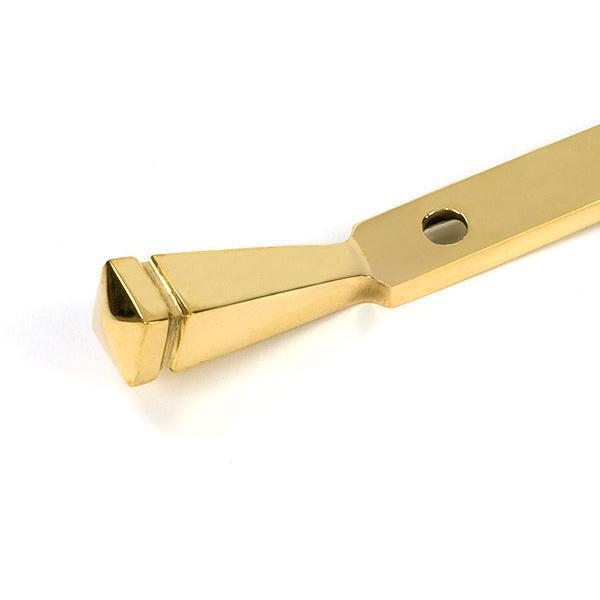 Polished Brass 8" Avon Stay (Steel Window) - Stays - From The Anvil - Yester Home
