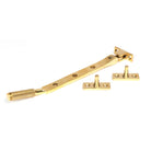Polished Brass 8" Brompton Stay | From The Anvil - Stays - From The Anvil - Yester Home
