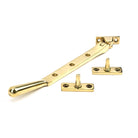 Polished Brass 8" Newbury Stay | From The Anvil - Stays - From The Anvil - Yester Home