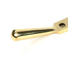 Polished Brass 8" Newbury Stay (Steel Window) - Stays - From The Anvil - Yester Home