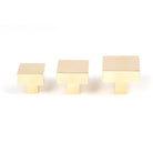 Polished Brass Albers Cabinet Knob - 25mm | From The Anvil-Cabinet Knobs-Yester Home