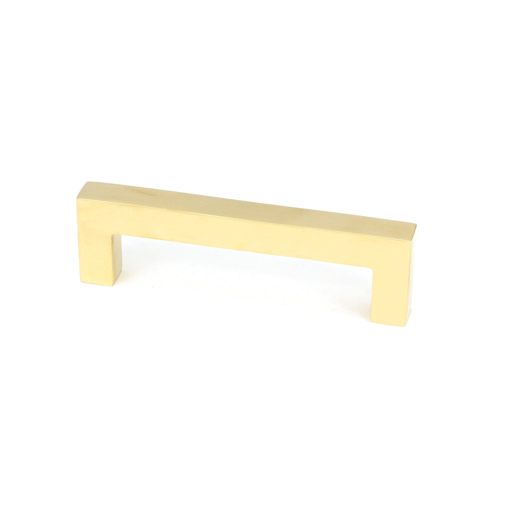 Polished Brass Albers Pull Handle - Small | From The Anvil
