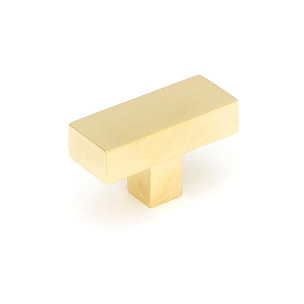 Polished Brass Albers T-Bar | From The Anvil