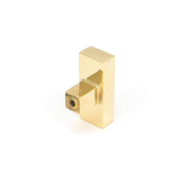 Polished Brass Albers T-Bar | From The Anvil-Cabinet Knobs-Yester Home