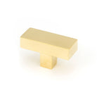 Polished Brass Albers T-Bar | From The Anvil-Cabinet Knobs-Yester Home