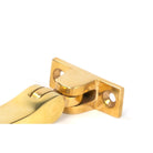 Polished Brass Art Deco 10" Stay - Stays - From The Anvil - Yester Home
