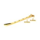Polished Brass Art Deco 10" Stay - Stays - From The Anvil - Yester Home