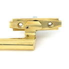 Polished Brass Art Deco Espag - RH - Espag. Fasteners - From The Anvil - Yester Home