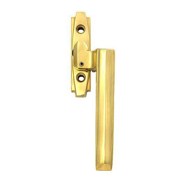 Polished Brass Art Deco Espag - RH - Espag. Fasteners - From The Anvil - Yester Home