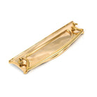 Polished Brass Art Deco Letter Plate | From The Anvil-Letter Plates-Yester Home