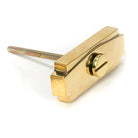 Polished Brass Art Deco Thumbturn | From The Anvil-Thumbturns-Yester Home