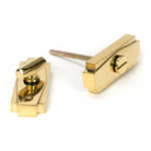 Polished Brass Art Deco Thumbturn | From The Anvil - Thumbturns - From The Anvil - Yester Home