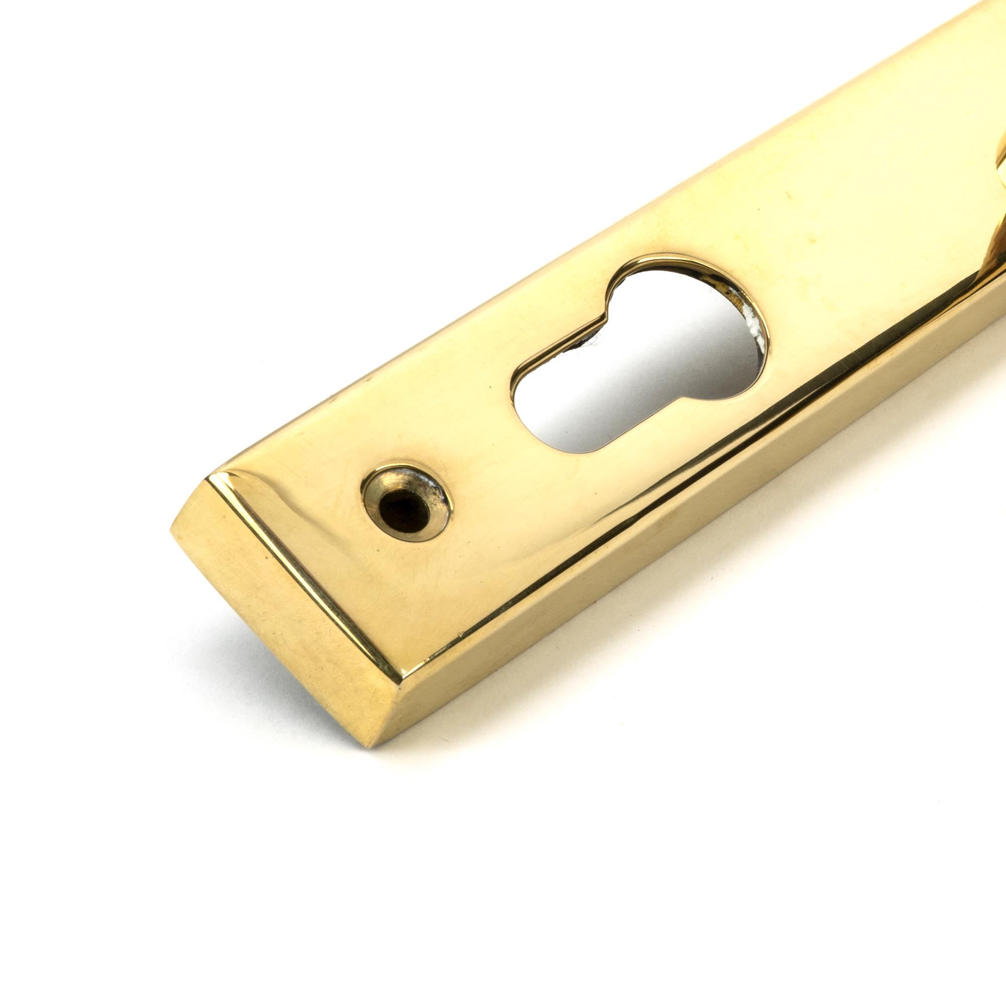 Polished Brass Avon Slimline Lever Espag. Lock Set | From The Anvil - Espagnolette - From The Anvil - Yester Home
