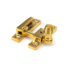 Polished Brass Beehive Quadrant Fastener - Narrow | From The Anvil - Quadrant Fasteners - From The Anvil - Yester Home