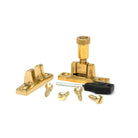 Polished Brass Brompton Brighton Fastener - Narrow (Square) | From The Anvil - Brighton Fasteners - From The Anvil - Yester Home