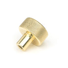 Polished Brass Brompton Cabinet Knob - 25mm (No rose) | From The Anvil-Cabinet Knobs-Yester Home