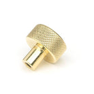 Polished Brass Brompton Cabinet Knob - 25mm (No rose) | From The Anvil-Cabinet Knobs-Yester Home