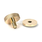 Polished Brass Brompton Centre Door Knob (Plain) | From The Anvil - Centre Door Knobs - From The Anvil - Yester Home
