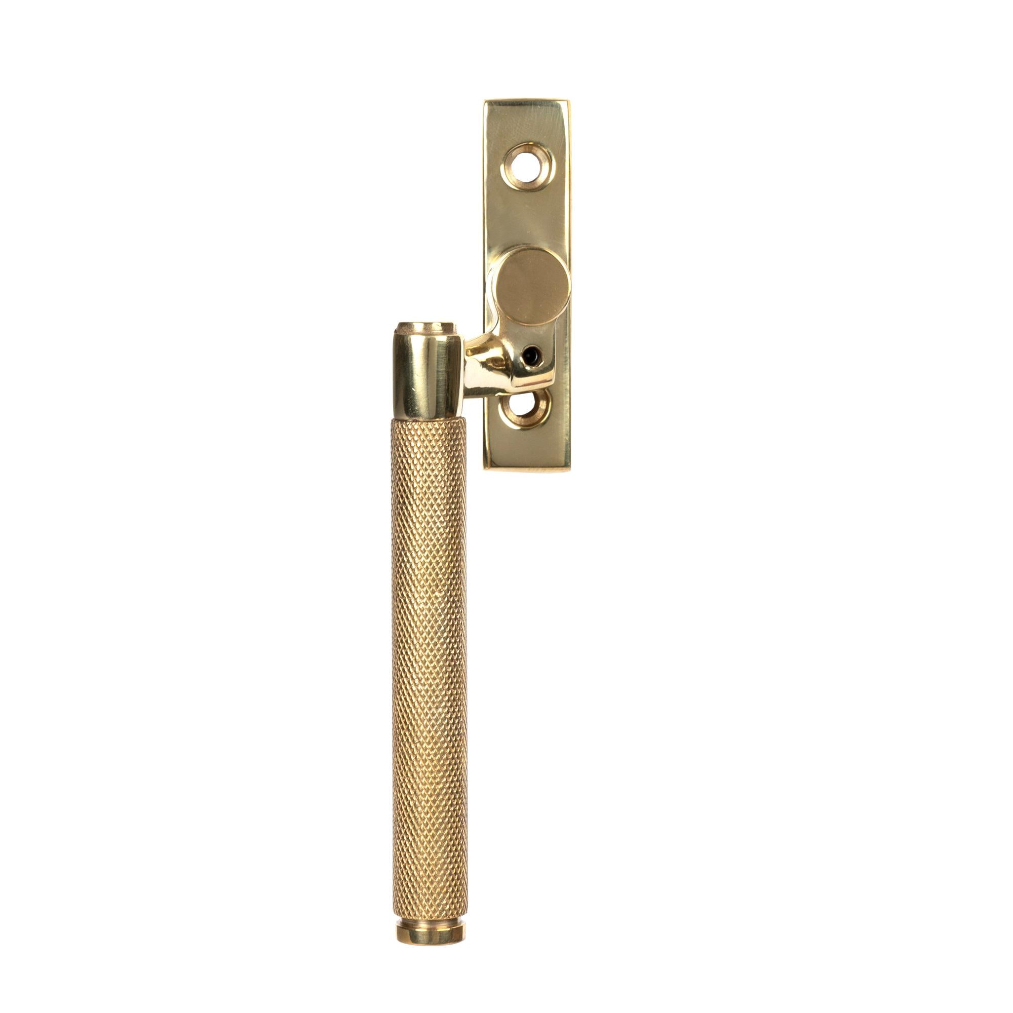 Polished Brass Brompton Espag - LH | From The Anvil - Espag. Fasteners - From The Anvil - Yester Home