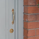 Polished Brass Cast Suffolk Latch Set | From The Anvil - Thumblatches - From The Anvil - Yester Home