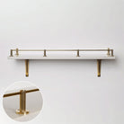Claverley Gallery Shelf Rail | Polished Brass - Gallery Rails - Yester Home - Yester Home