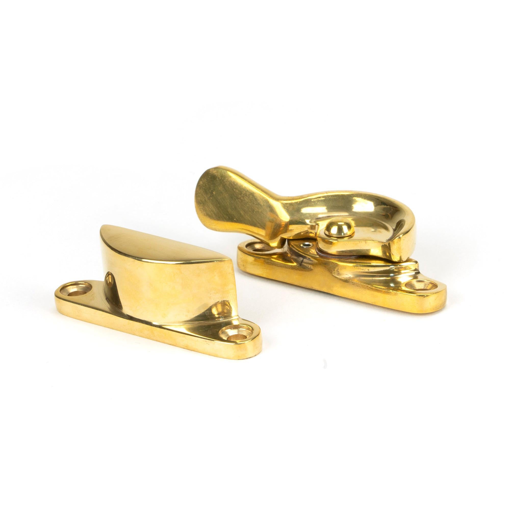 Polished Brass Fitch Fastener | From The Anvil - Fasteners - From The Anvil - Yester Home