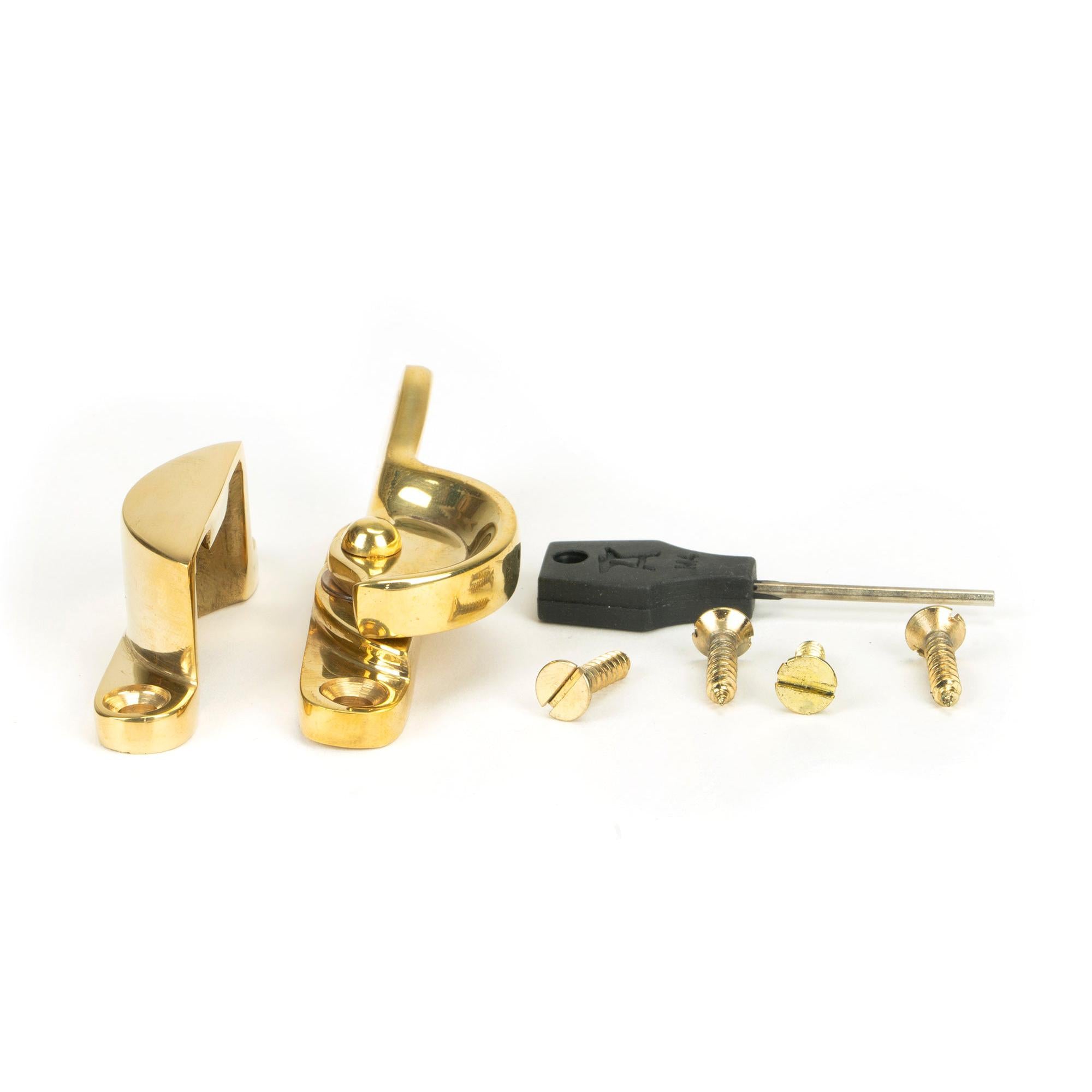 Polished Brass Fitch Fastener | From The Anvil - Fasteners - From The Anvil - Yester Home