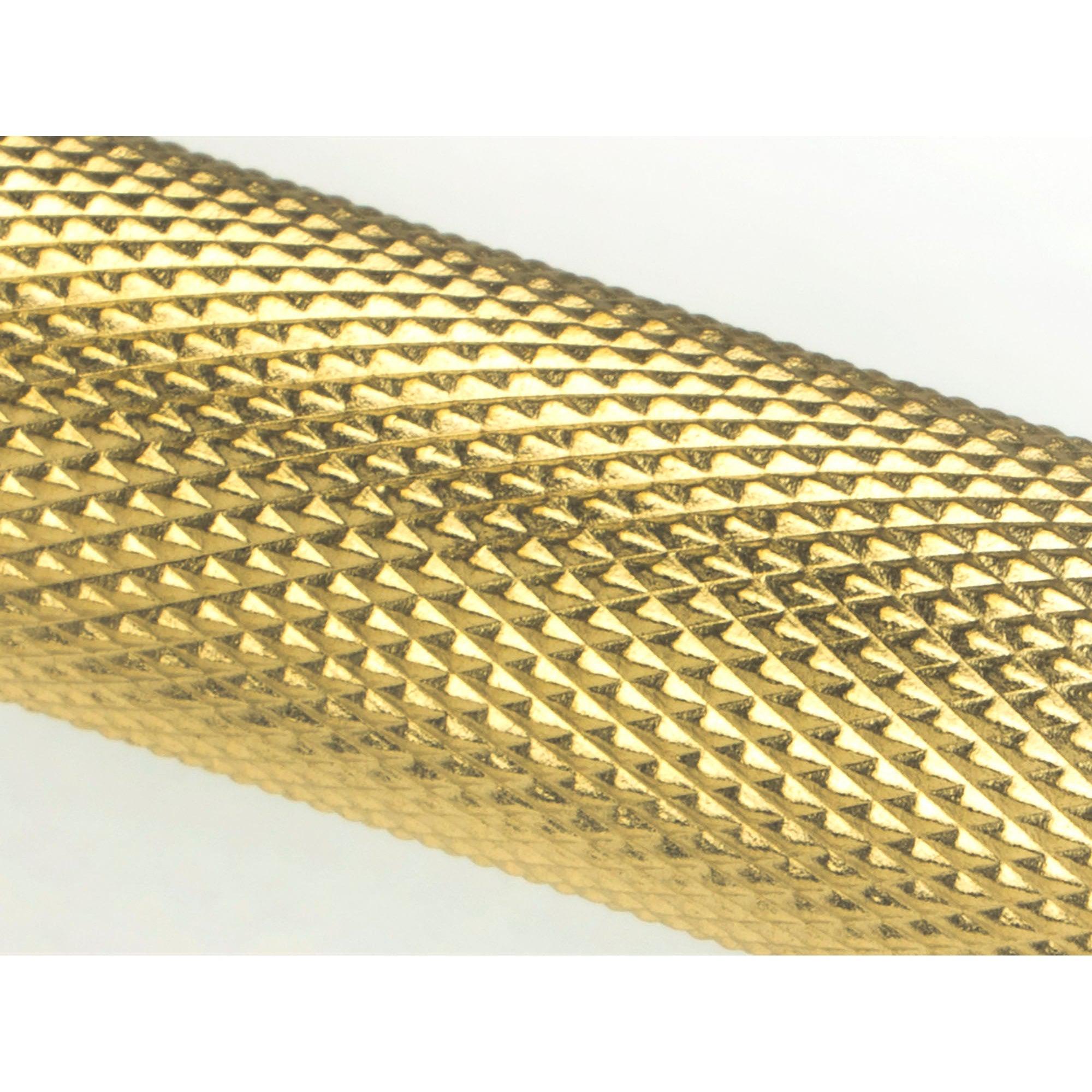 Polished Brass Full Brompton Pull Handle - Medium | From The Anvil-Pull Handles-Yester Home