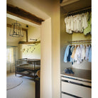 Polished Brass Hanging Rail - Hook Rails - Yester Home - Yester Home