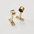 Polished Brass Hanging Rail-Hook Rails-Yester Home