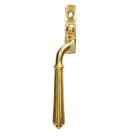 Polished Brass Hinton Espag - LH | From The Anvil - Espag. Fasteners - From The Anvil - Yester Home
